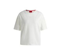 HUGO Shuffle_T-Shirt, Camiseta de Estar por casa De Las Mujeres, Natural102,