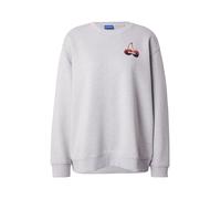 HUGO Sudadera relaxed fit en felpa de algodón con estampados gráficos - StyleClassic Crew_B_4, 50566576 Gris claro L
