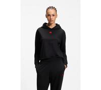 HUGO Sudadera con capucha con etiqueta con logo - StyleSIGNATURE_HOODIE, 50556816 Negro L