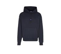 HUGO Sudadera con capucha - Hoodie NALONSO azul oscuro | M
