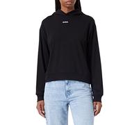HUGO Sudadera con Capucha LOUNGEW_Sweatshirt, Negro1, XS para Mujer