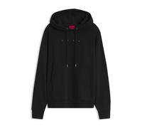 HUGO Sudadera con capucha oversize fit con estampados de logo en la parte delantera y en la espalda - StyleDevrohood, 50568244 Negro S
