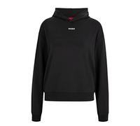 HUGO Sudadera relaxed fit de punto elástico con logo estampado - StyleSHUFFLE_HOODIE, 50490594 Negro M