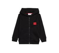 HUGO Prenda con capucha y cremallera para niños en algodón - StyleG01181/09B04A, G01181 Negro 114