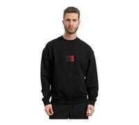 HUGO Sudadera 'Danotop' rojo / negro XXL rojo / negro