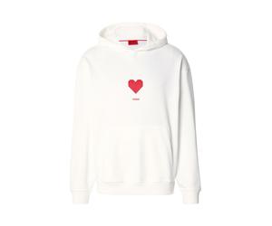 HUGO Sudadera 'Dalentinos' rojo / negro / blanco XS rojo / negro / blanco