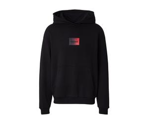 HUGO Sudadera 'Dano' mora / rojo claro / negro L mora / rojo claro / negro