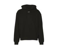 HUGO Sudadera 'Dapo' negro / blanco XL EUR