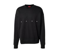 HUGO Sudadera de algodón con logo bordado y estampado gráfico - StyleDarislong, 50563465 Negro XXL