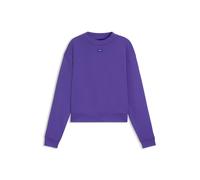 HUGO Sudadera de felpa de algodón con logo azul - StyleDelessa_B_1, 50534344 Lila M