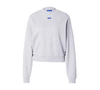 HUGO Sudadera de felpa de algodón con insignia con logo - StyleDelessa_B_1, 50534344 Gris claro L