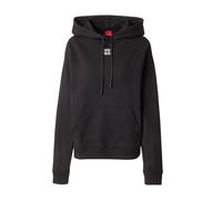 HUGO Sudadera 'Delfinia' negro / blanco, Talla S
