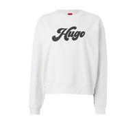 HUGO Sudadera 'Deroxina' negro / blanco XS negro / blanco