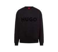 HUGO Sudadera 'Dinex' negro / negro moteado XXL negro / negro moteado