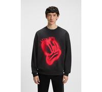 HUGO Sudadera HUGO x RB by Slawn oversize fit de algodón estampado - StyleDanto_Slawn_IN, 50560937 Negro XXL