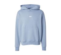 HUGO Sudadera 'Nazardo' azul pastel / blanco, Talla XL