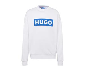 HUGO Sudadera 'Niero' azul real / blanco XL azul real / blanco