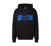 HUGO Sudadera 'Nildi' azul / negro, Talla L
