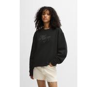HUGO Sudadera oversize fit en felpa de algodón con logo de diseño - StyleOversized Crew_B_2, 50537246 Negro S