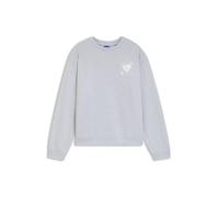 HUGO Sudadera oversize fit en felpa de algodón con logo de diseño - StyleOversized Crew_B_4, 50550142 Gris claro S
