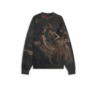 HUGO Sudadera oversize fit HUGO x apoh con estampado de bailarinas - StyleDabusi, 50555032 Fantasía L