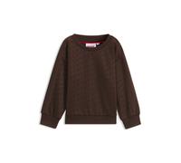 HUGO Sudadera para niños con monograma - StyleG01229/33G04A, G01229 Marrón oscuro 102