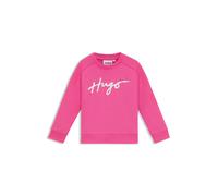 HUGO Sudadera para niños en algodón con logotipo iridiscente - StyleG00397/48T12A, G00397 Pink 156