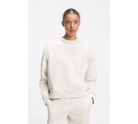 HUGO Sudadera relaxed fit de algodón con logo bordado - StyleDismoolie_B, 50566506 Natural M