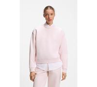 HUGO Sudadera relaxed fit de algodón con logo bordado - StyleDismoolie_B, 50566506 Rosa claro XS