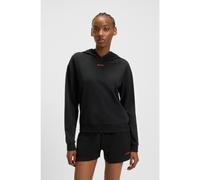 HUGO Sudadera relaxed fit de punto elástico con logo estampado - StyleSHUFFLE_HOODIE, 50490594 Negro XXL