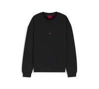 HUGO Sudadera relaxed fit en felpa de algodón con ilustración de perro - StyleDubraxo, 50557482 Negro L