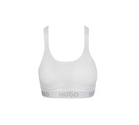 HUGO Sujetador gris claro / blanco, Talla 100
