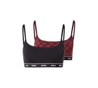 HUGO Sujetador rojo / borgoña / negro / blanco 110 rojo / borgoña / negro / blanco