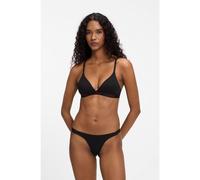 HUGO Sujetador triangular de algodón elástico - StyleHUGO ID TRIANGLE PAD, 50557093 Negro S