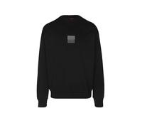 HUGO Sweater DUSPLITED negro | L