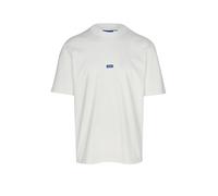 HUGO Camiseta 'Nieros' azul / blanco L azul / blanco
