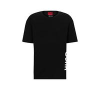 HUGO T-Shirt RN Relaxed Playa, Black2, XL para Hombre