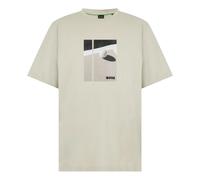 Hugo- T-Shirts- Tops- Hombre- Beige- M- T-Shirts