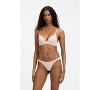 HUGO Tanga de algodón elástico - StyleHUGO ID STRING, 50557094 Rosa claro XXXL