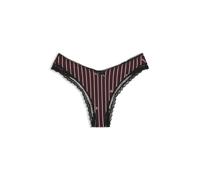 HUGO Tanga de microfibra elástica con ribete de encaje - StyleTHONG UNIQUE, 50545732 Rojo oscuro L