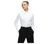 HUGO The Fitted Shirt Blusas, White100, 36 para Hombre