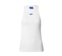 HUGO Top slim fit de algodón elástico con insignia de logo azul - StyleEasy Tank_B, 50508857 Blanco XS