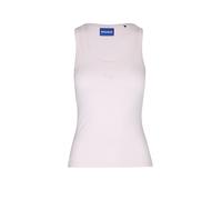 HUGO Camiseta de tirantes extra slim fit con logo estampado en relieve - StyleDamatank_B_1, 50572293 Rosa claro S