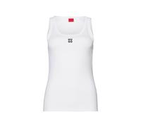 HUGO Top 'Datamia' negro / blanco M EUR