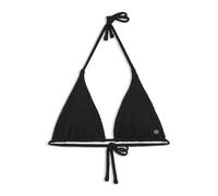 HUGO Top de bikini en jacquard con colgante con logo apilado - StyleTROPI_triangle, 50561283 Negro L