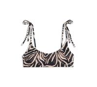 HUGO Top de bikini estampado con colgante con logo apilado - StyleFANCY_Bralette, 50561287 Fantasía M