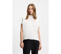 HUGO Top de cuello medio en raso fluido - StyleCaneli-1, 50525896 Blanco 46