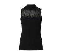 HUGO Top de punto con sección transparente - StyleSieffy, 50566633 Negro XS