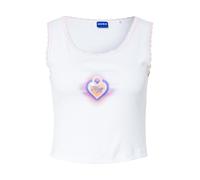 HUGO Top 'Delarina_B' azul / naranja claro / rosa / blanco M azul / naranja claro / rosa / blanco