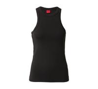 HUGO Top negro / blanco, Talla XS